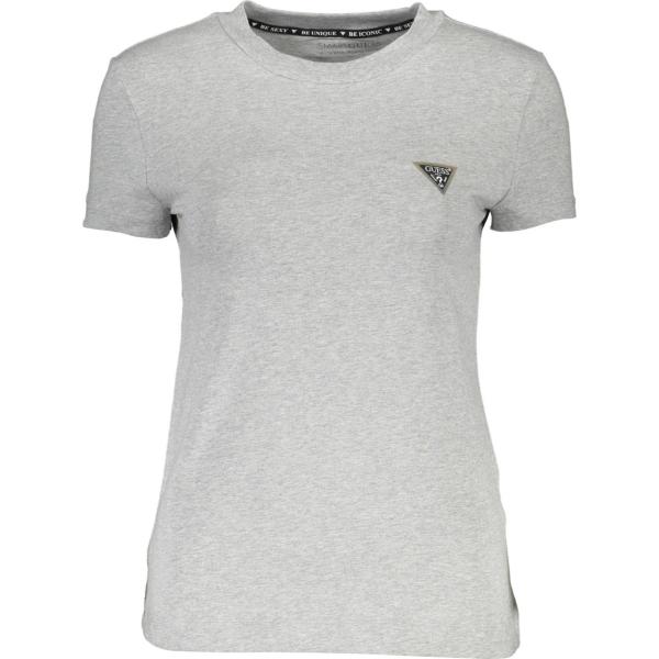 t-shirt Guess jeans grigio con stampe