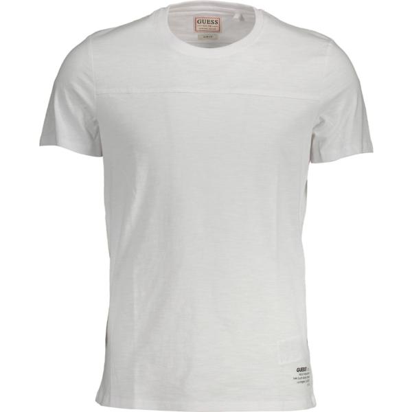 t-shirt Guess jeans bianco