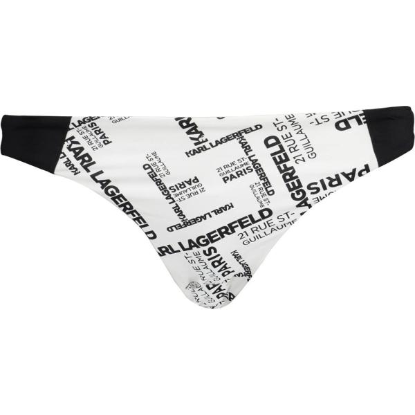 costumi Karl lagerfeld beachwear bianco
