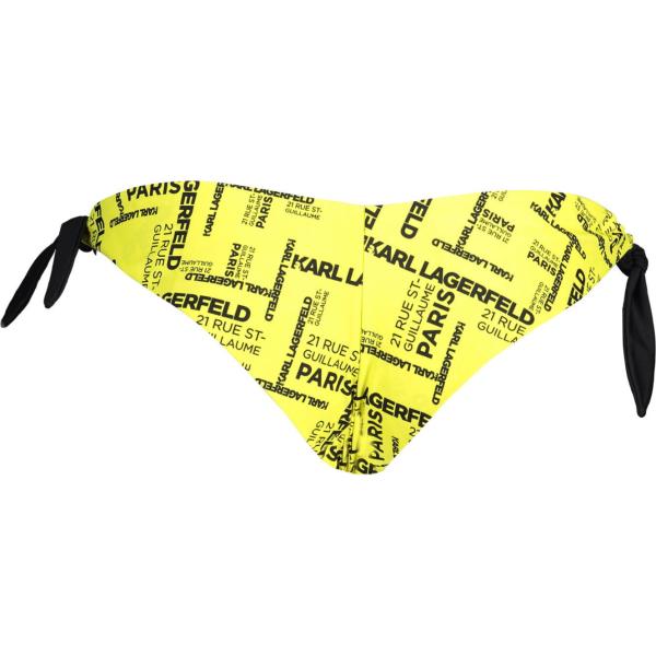 costumi Karl lagerfeld beachwear giallo