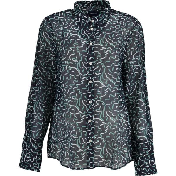 camicie Gant blu