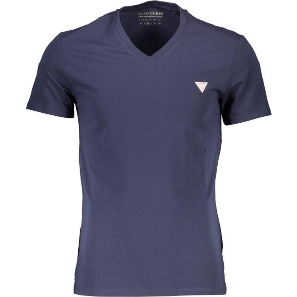 t-shirt Guess jeans blu