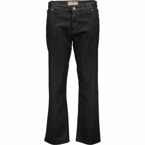 pantaloni capri John galliano nero
