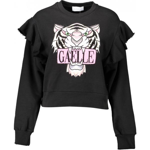 felpe Gaelle paris nero con stampe