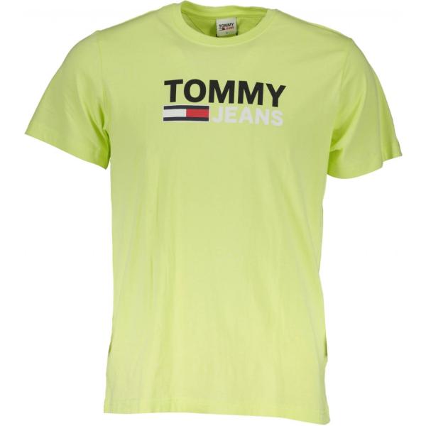 t-shirt Tommy hilfiger verde con stampe