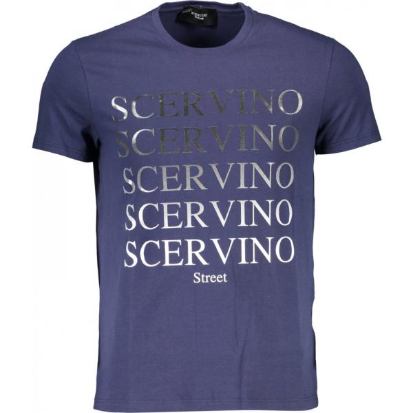 t-shirt Scervino street blu con stampe
