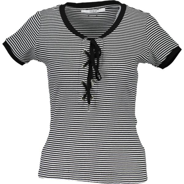 t-shirt Guess Jeans grigio a righe