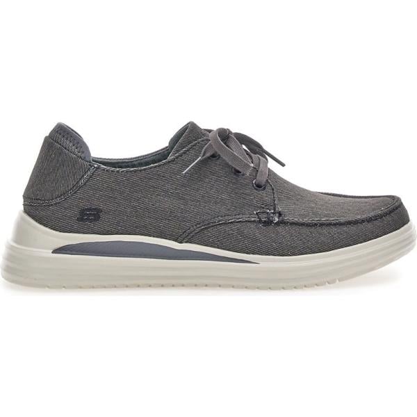 scarpe stringate Skechers grigio