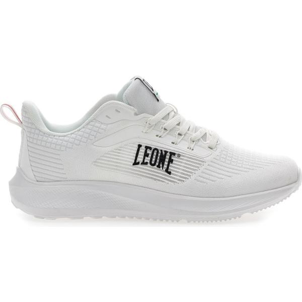 sneakers Leone bianco tinta unita