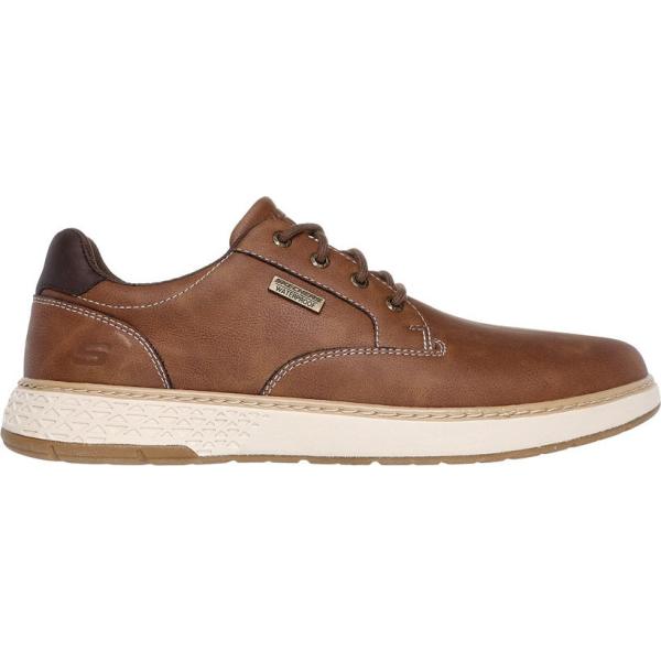 scarpe stringate Skechers marrone