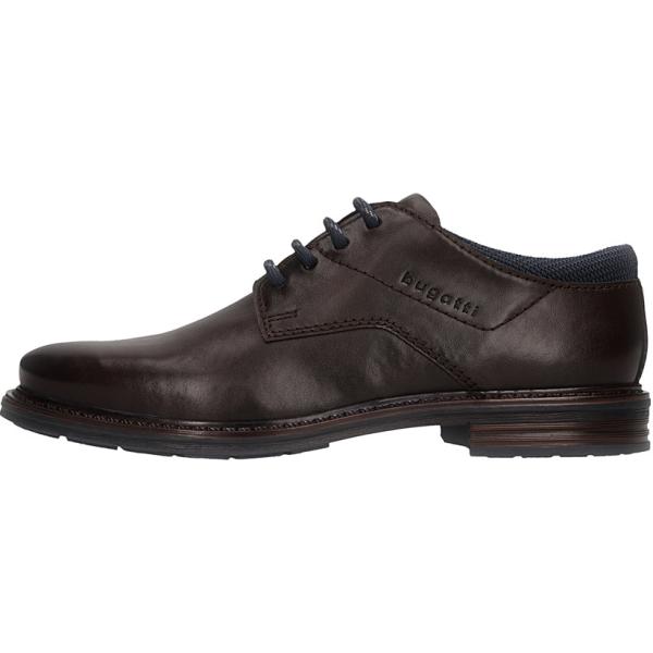 Scarpe stringate da uomo in marrone scuro Bugatti