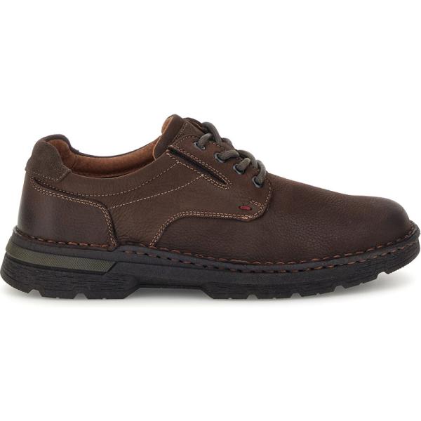 Sneakers da uomo in marrone scuro con lacci Pittarello Eco