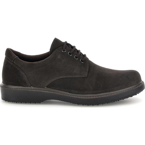 Scarpe stringate da uomo in marrone scuro con lacci in pelle Pittarello Pittarello