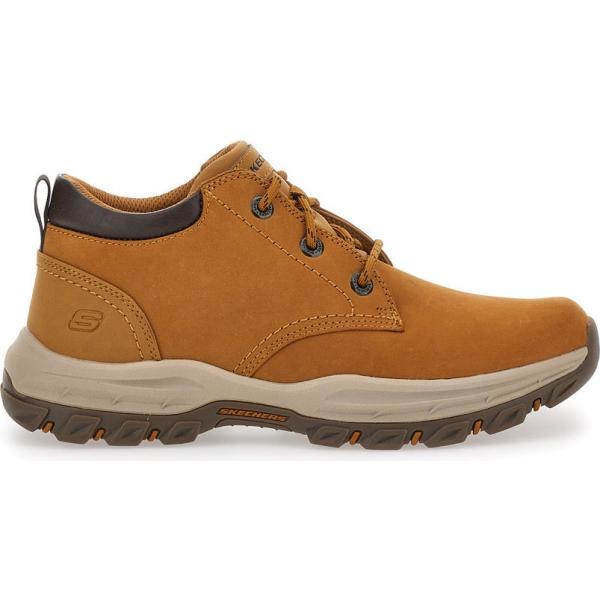 scarpe stringate Skechers marrone