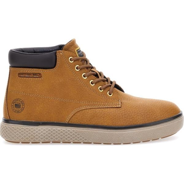 sneakers da uomo in marrone chiaro con lacci in ottone Cotton Belt
