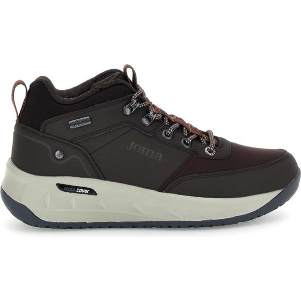 Sneakers alte da uomo in marrone scuro con lacci Joma
