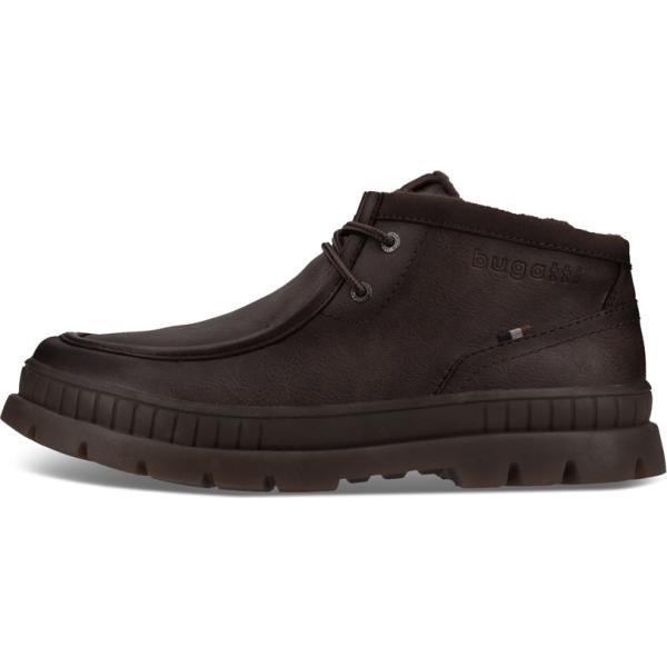 Scarpe stringate da uomo in marrone scuro con lacci Bugatti
