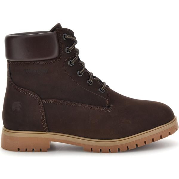 Stivaletti da uomo in marrone scuro con lacci Wrangler Wrangler