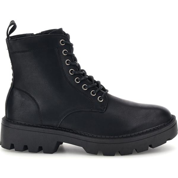 Anfibi da uomo in nero pece con zip Johes Land Johes Land
