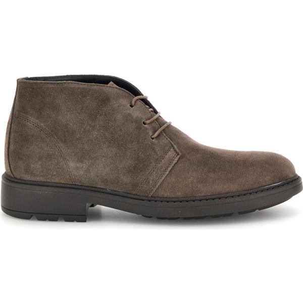 Stivaletti da uomo in marrone scuro made in italy con lacci Pittarello Focus