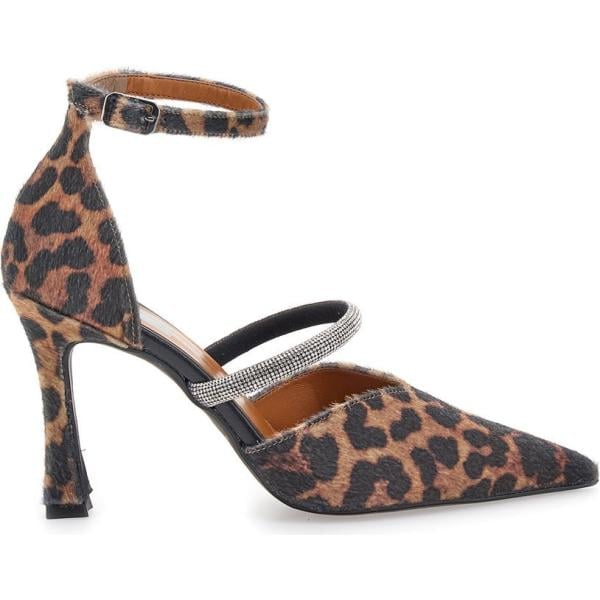 décolleté Pittarello Love bianco animalier