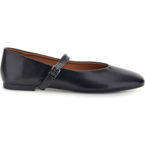Ballerine da donna in bianco neve con cinturino The First