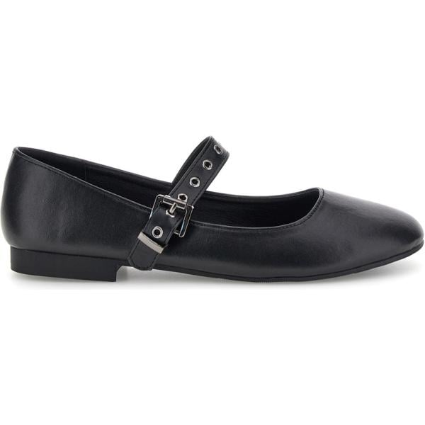 Ballerine da donna in bianco neve con cinturino The First