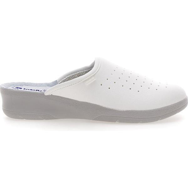 Ciabatte da donna in bianco avorio Inblu