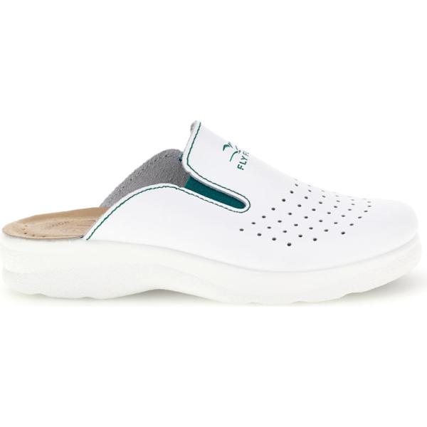 Ciabatte da donna in bianco neve made in italy Fly Flot