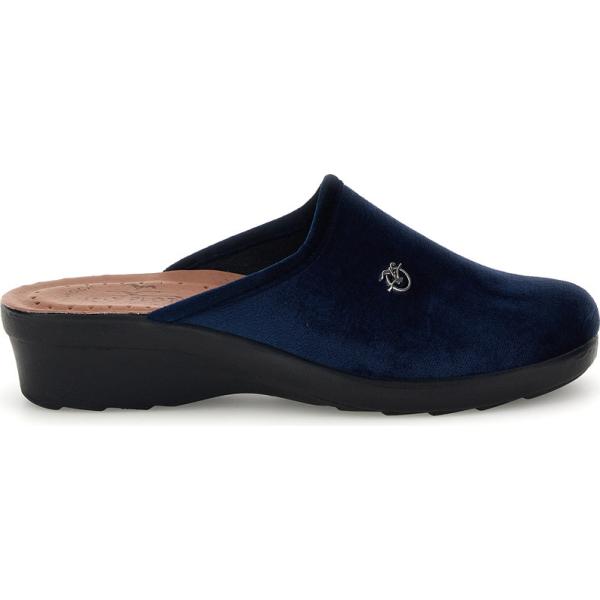 Pantofole da donna in bianco neve con tacco Fly Flot