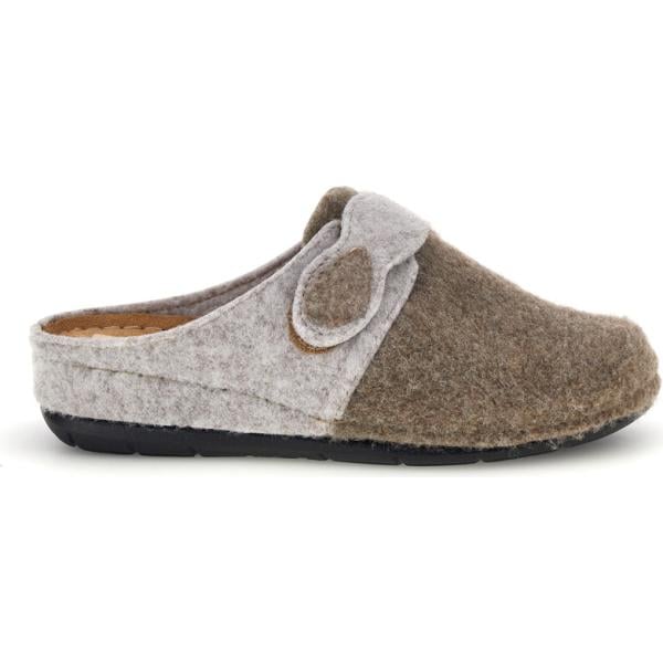 Pantofole da donna in bianco neve Plocadi