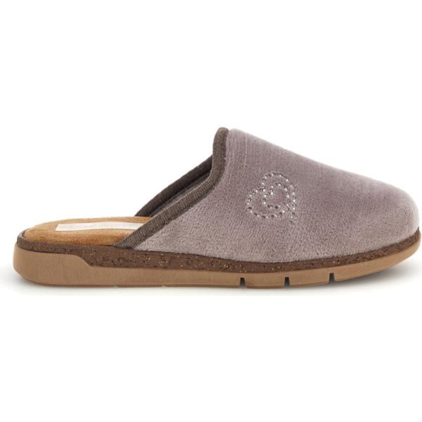 Pantofole da donna in bianco neve Plocadi
