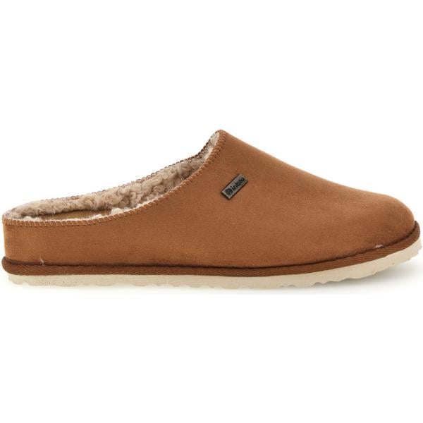 Pantofole da donna in bianco neve in pelle Inblu