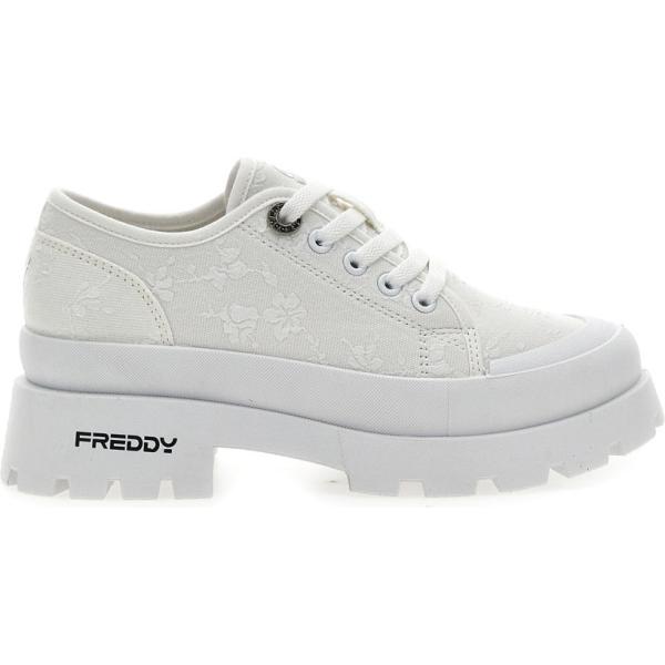 sneakers alte Freddy bianco