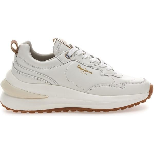 sneakers Pepe Jeans bianco tinta unita