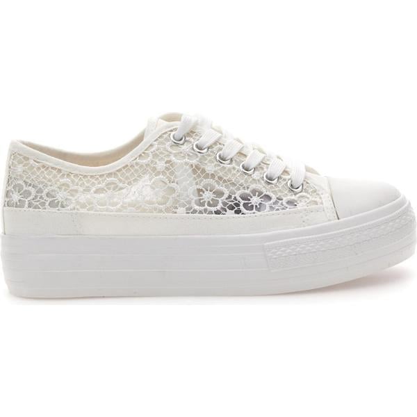 sneakers Energy bianco a fiori