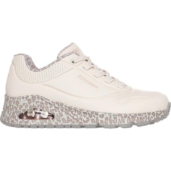 sneakers Skechers bianco animalier