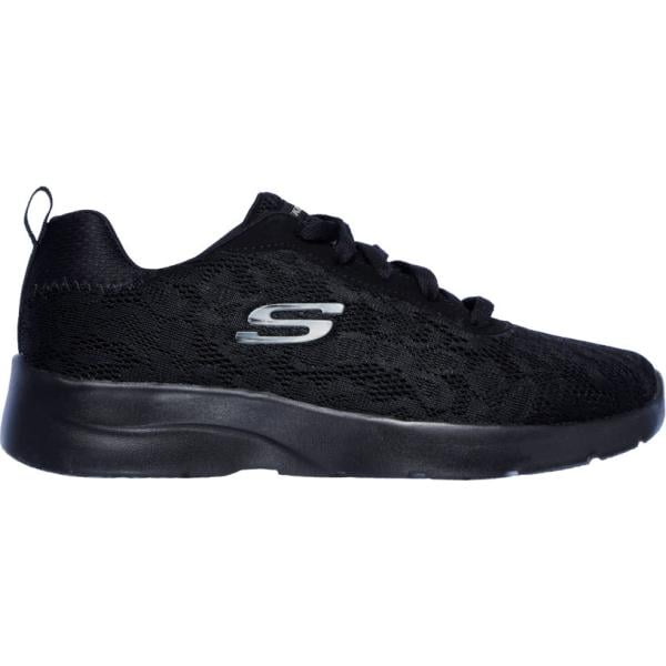 Sneakers da donna in nero pece Skechers