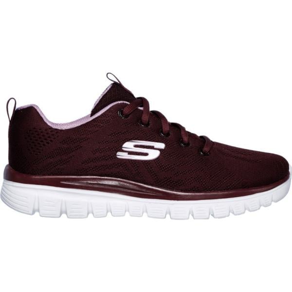 Sneakers da donna in nero pece vegan Skechers