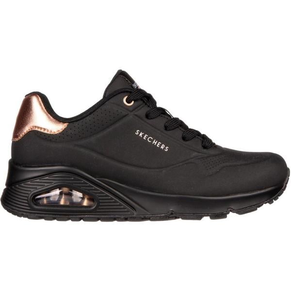 Sneakers da donna in nero pece Skechers