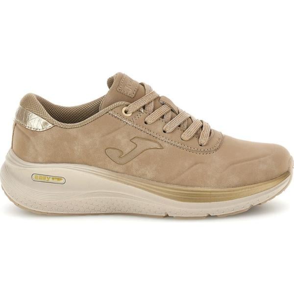 Sneakers da donna in marrone chiaro con lacci Joma