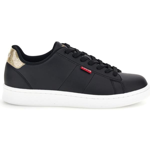 Sneakers da donna in grigio scuro effetto vernice Levi's