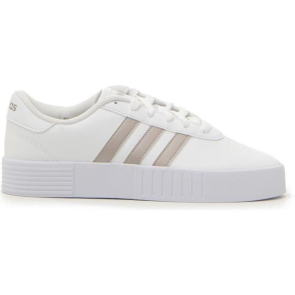 sneakers alte Adidas bianco a righe