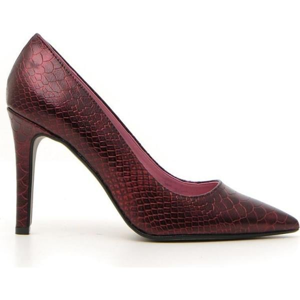 décolleté Pittarello marrone serpente
