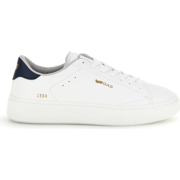 Sneakers da uomo in bianco neve Gas