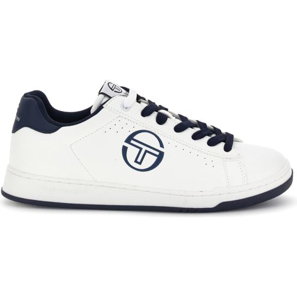Sneakers da uomo in bianco neve con lacci Sergio Tacchini