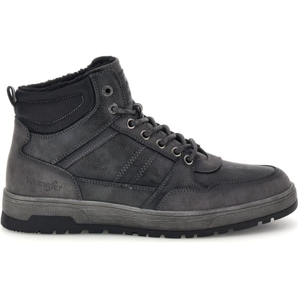 Sneakers alte da uomo in grigio scuro Wrangler Wrangler
