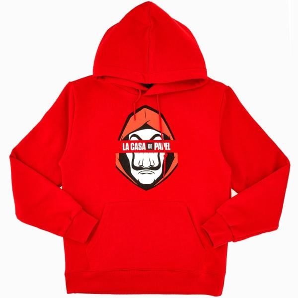 felpe La Casa De Papel rosso