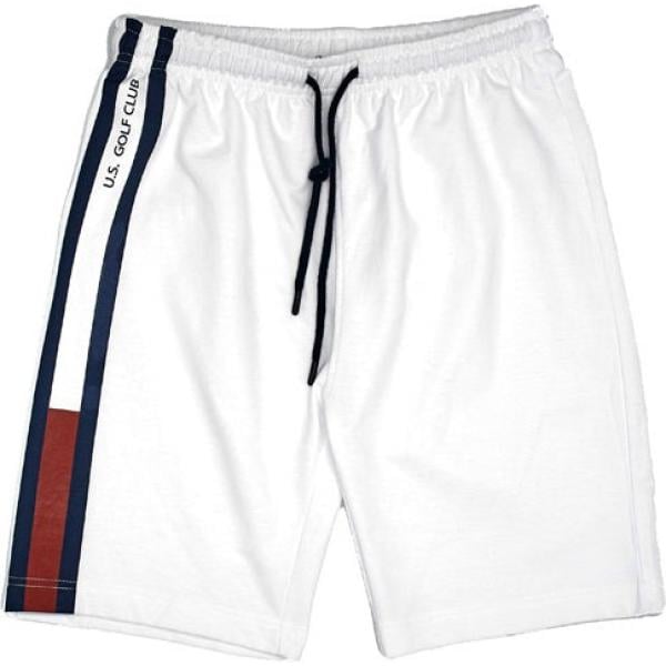 pantaloni corti Us Golf Club bianco