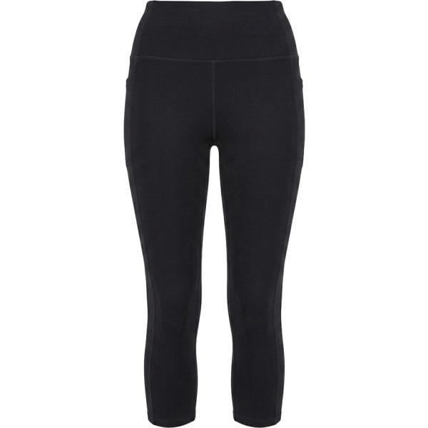 Jeggings da donna in nero pece a vita alta in nylon Skechers